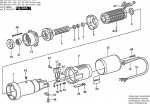 Bosch 0 602 901 001 ---- Hf Flange-Mounted Motor Spare Parts